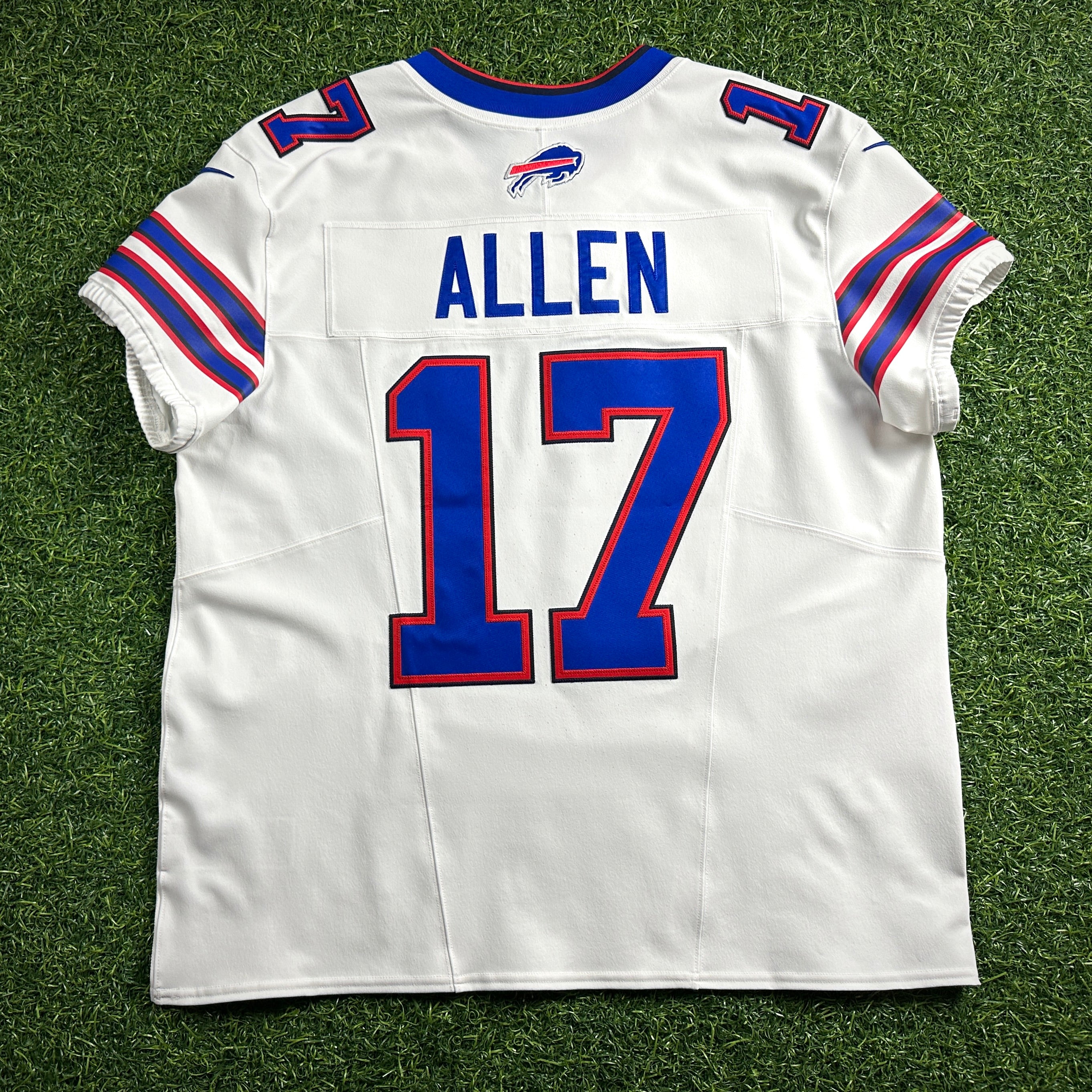 New! 2025 Nike NFL Vapor FUSE Elite Authentic Jersey Buffalo Bills Josh Allen Sz. 48 White Road