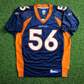 2004 Reebok NFL Authentic Jersey Denver Broncos Al Wilson Sz. 48 Vintage