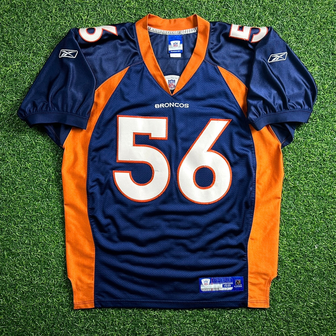 2004 Reebok NFL Authentic Jersey Denver Broncos Al Wilson Sz. 48 Vintage