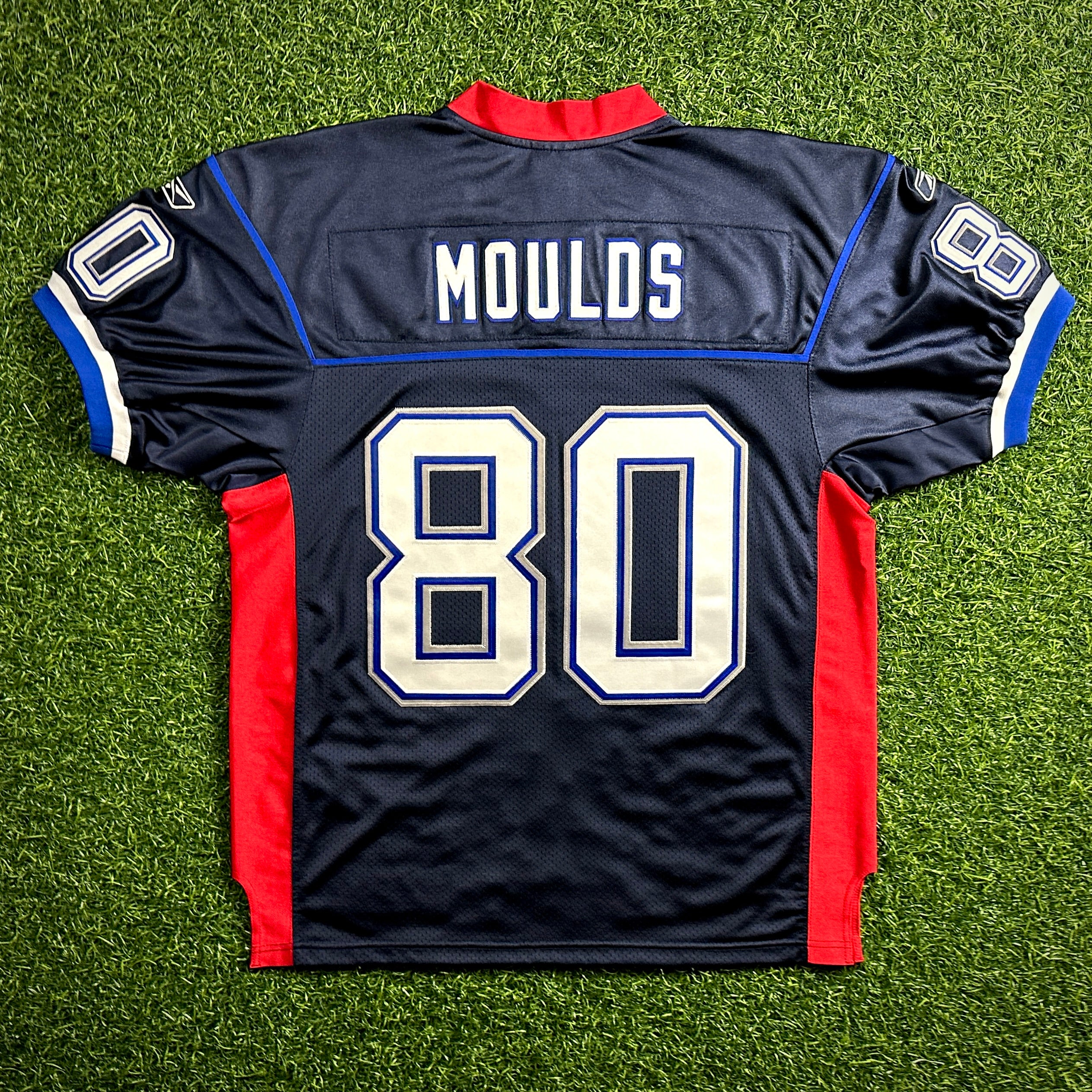 New! 2002 Reebok NFL Authentic Jersey Buffalo Bills Eric Moulds Sz. 48 Vintage
