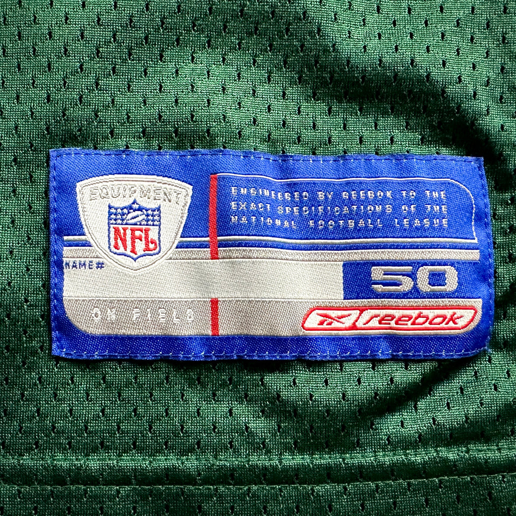2003 Reebok NFL Authentic Jersey Green Bay Packers Brett Favre Sz. 50 Lambeau Patch