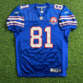 2009 Reebok NFL Authentic Throwback Jersey Buffalo Bills Terrell Owens Sz. 48 Vintage HOF