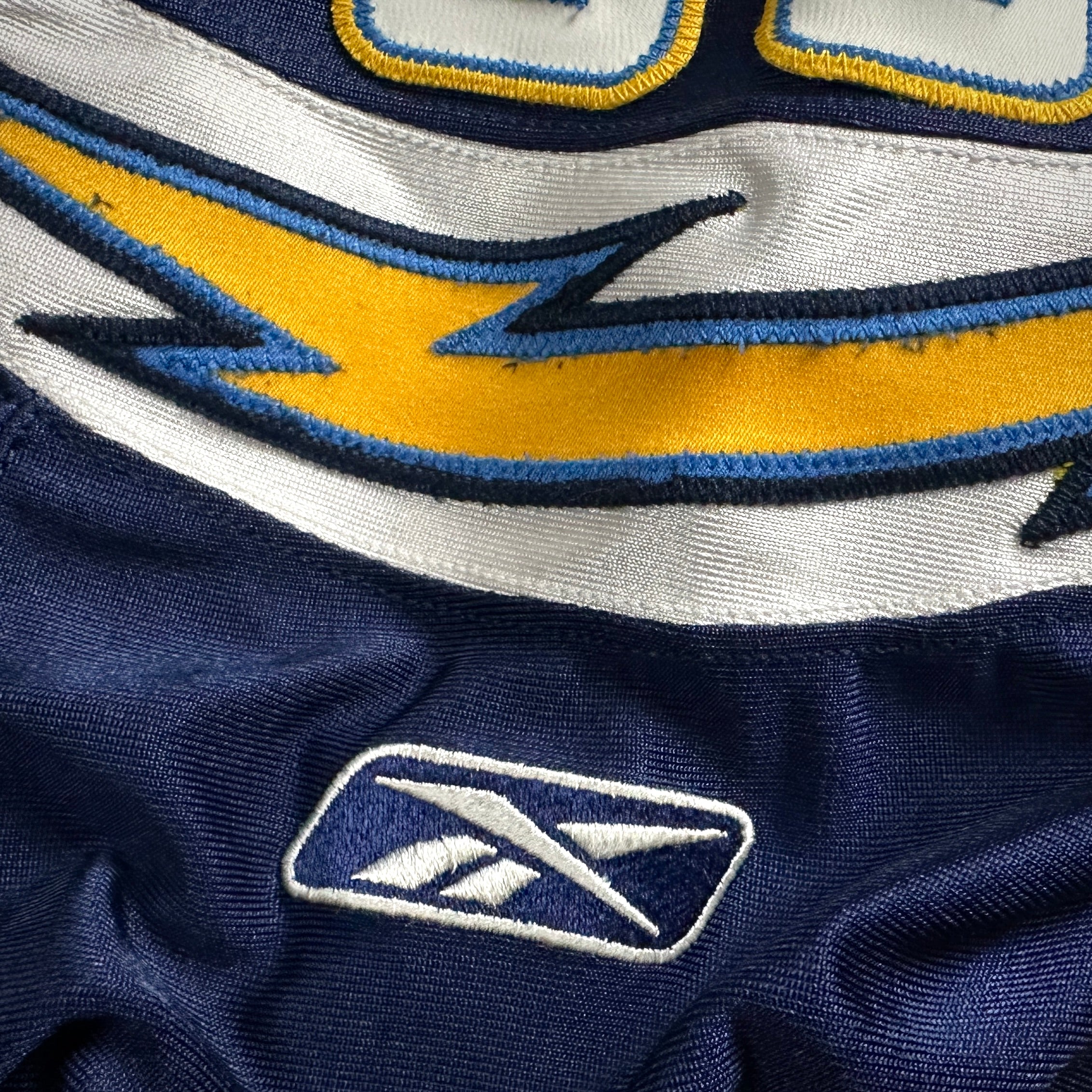 2007 Reebok NFL Game Issued Jersey San Diego Chargers Chris Chambers Autograph