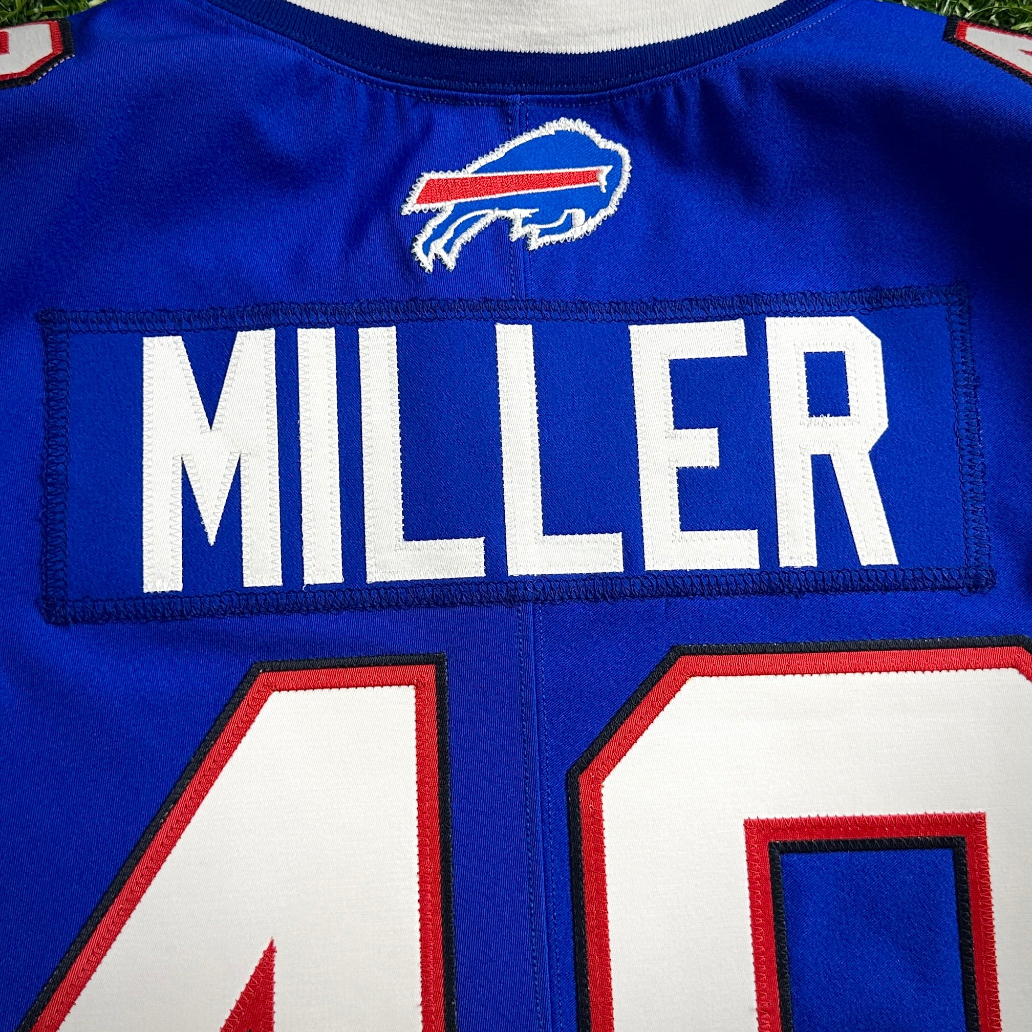 2022 Nike NFL Team Issued Game Jersey Buffalo Bills Von Miller Sz. 42 L-BK MVP