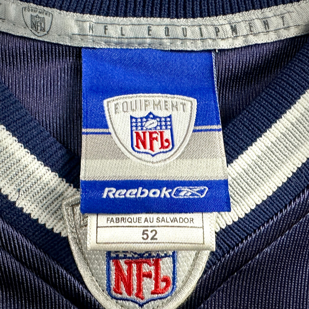 2005 Reebok NFL Authentic Jersey Dallas Cowboys Drew Bledsoe Sz. 52 Vintage