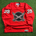 2000 CCM NHL Practice Jersey Buffalo Sabres Dominik Hasek Red Alternate Sz. XL