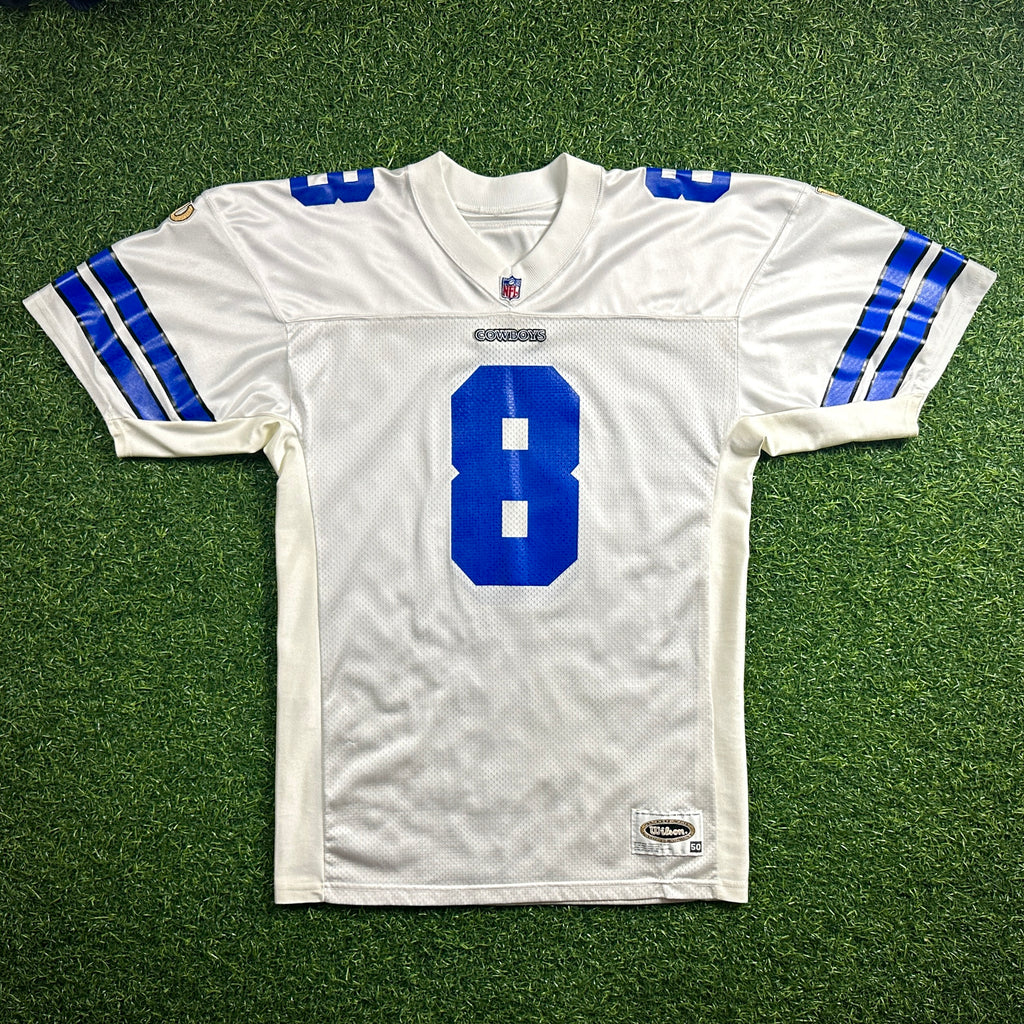 1995 Wilson NFL Authentic Jersey Dallas Cowboys Troy Aikman Sz. 50 Vintage
