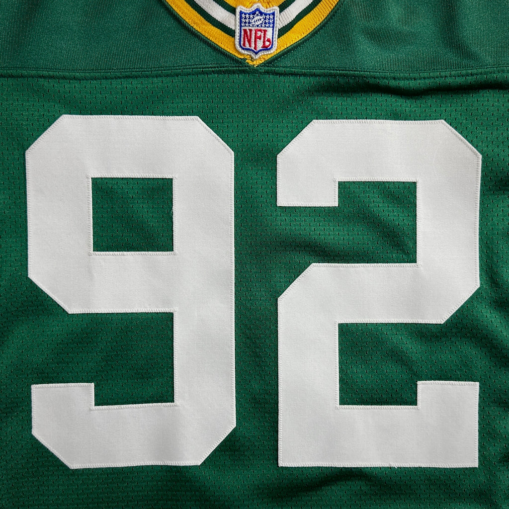 1997 Nike NFL Pro Line Team-Issued Game Jersey Green Bay Packers Reggie White Sz. 46 LINE Berlin WI