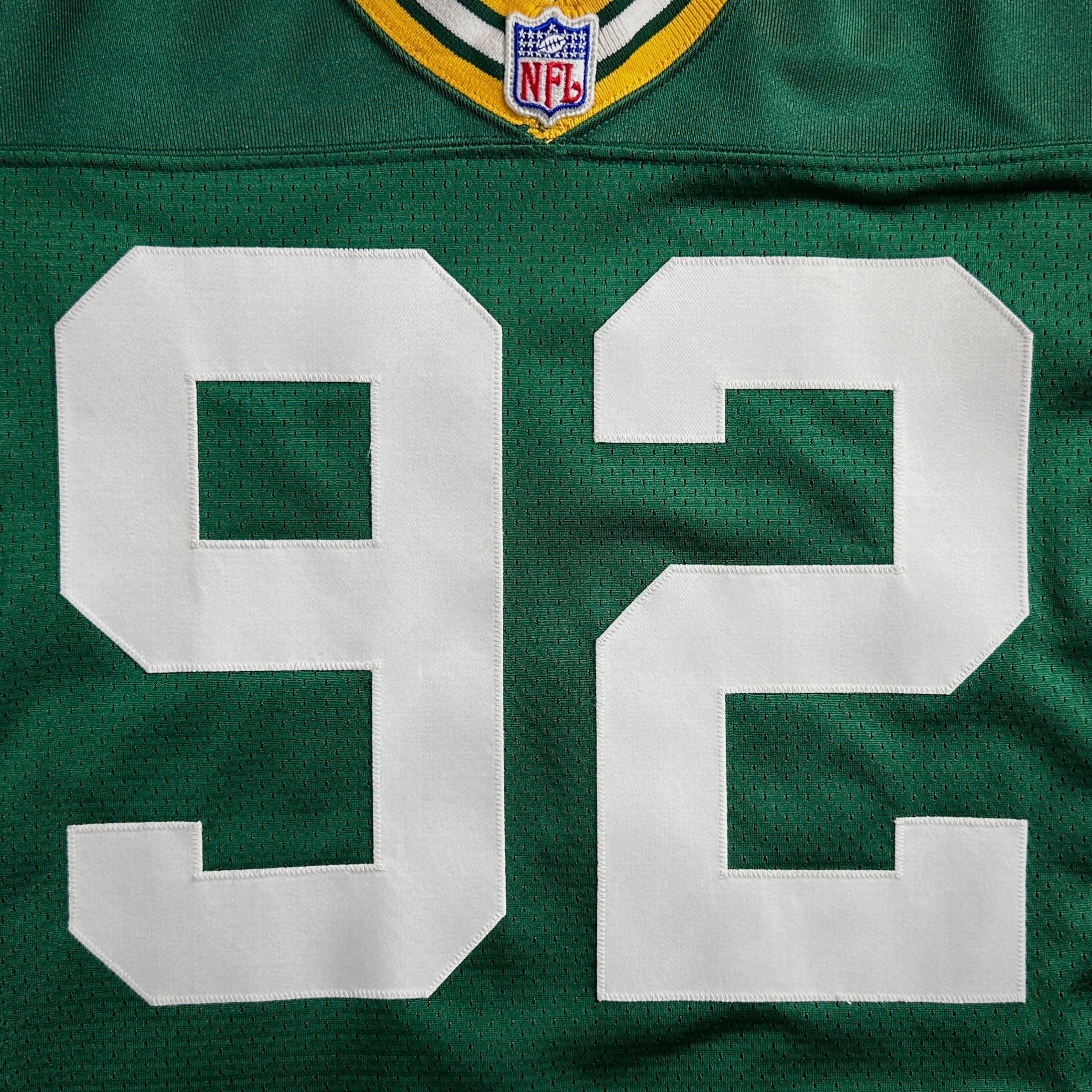 1997 Nike NFL Pro Line Team-Issued Game Jersey Green Bay Packers Reggie White Sz. 46 LINE Berlin WI