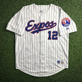 New! 1995 Russell MLB Authentic Jersey Montreal Expos Tom Brady Rookie Sz. XL
