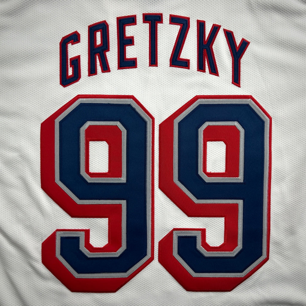 New! 1997 Starter NHL Jersey New York Rangers Wayne Gretzky Sz. M Liberty Vintage