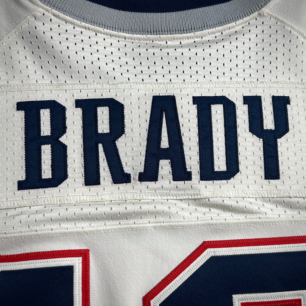 2014 Nike NFL Elite Authentic Jersey New England Patriots Tom Brady Sz. 44 Super Bowl XLIX MVP