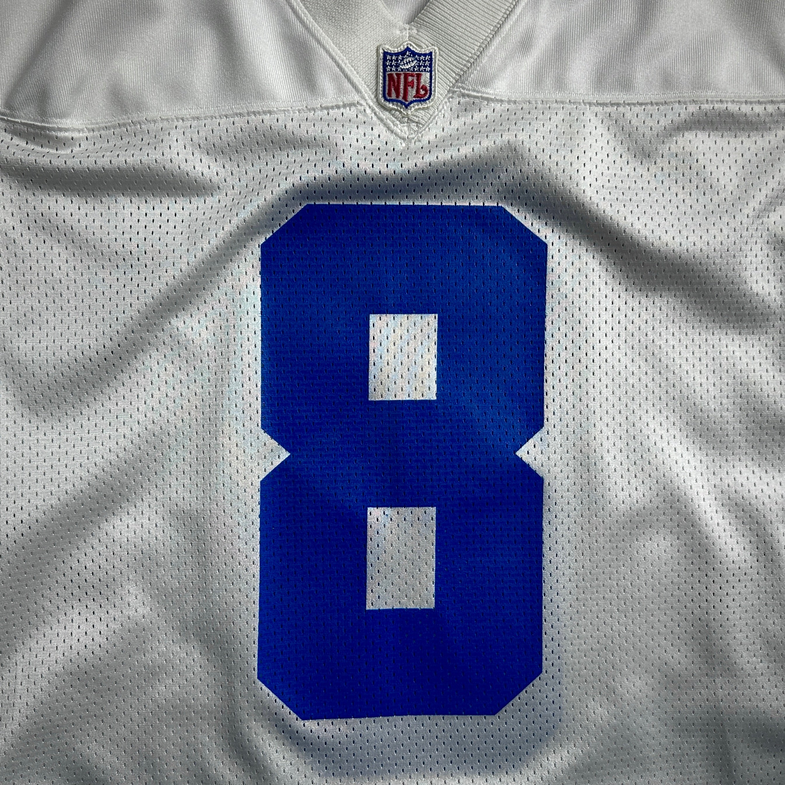 1999 Nike NFL Authentic Jersey Dallas Cowboys Troy Aikman Sz. 48 XL Vintage