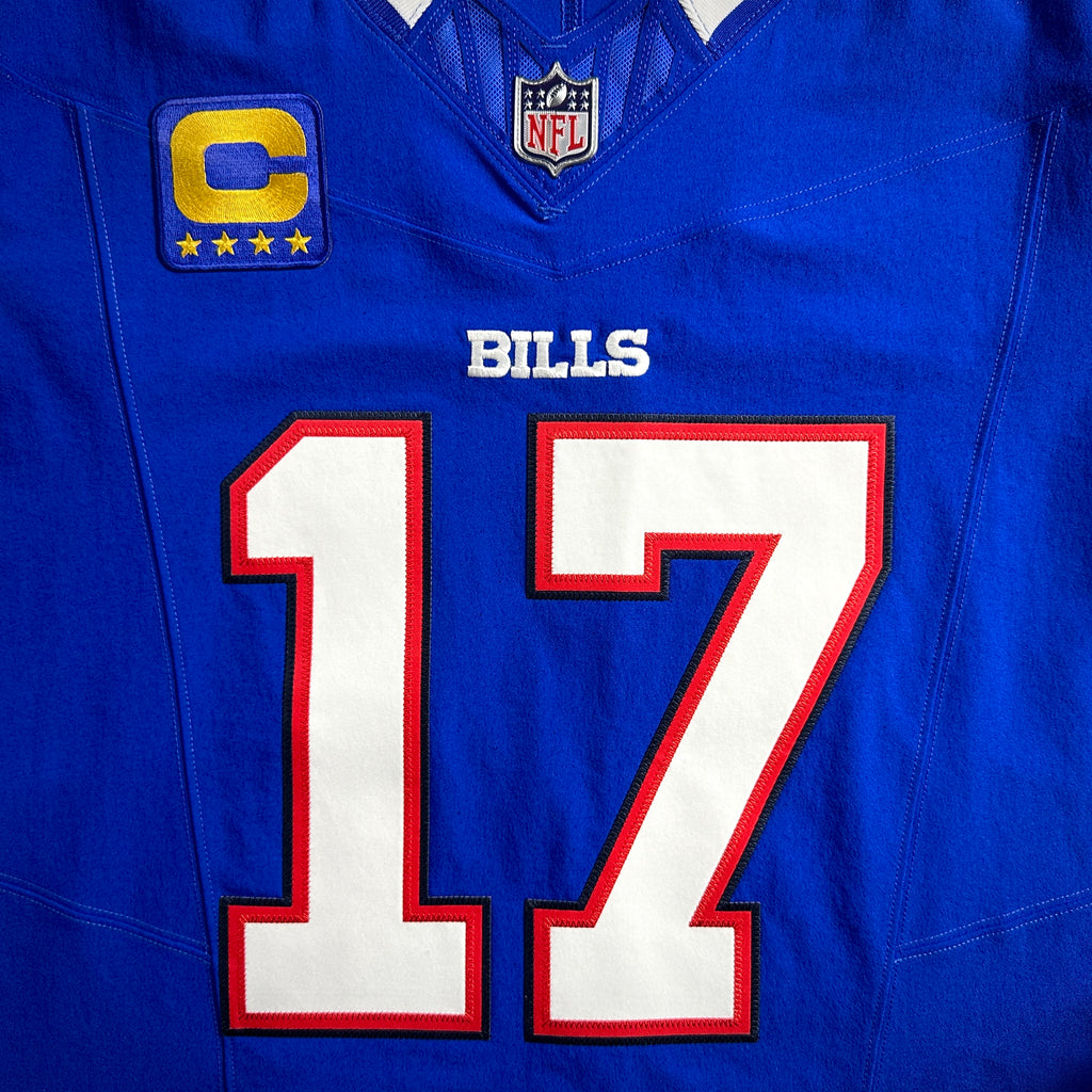 New! 2024 Nike NFL Elite Authentic Jersey Buffalo Bills Josh Allen Sz. 40 MVP