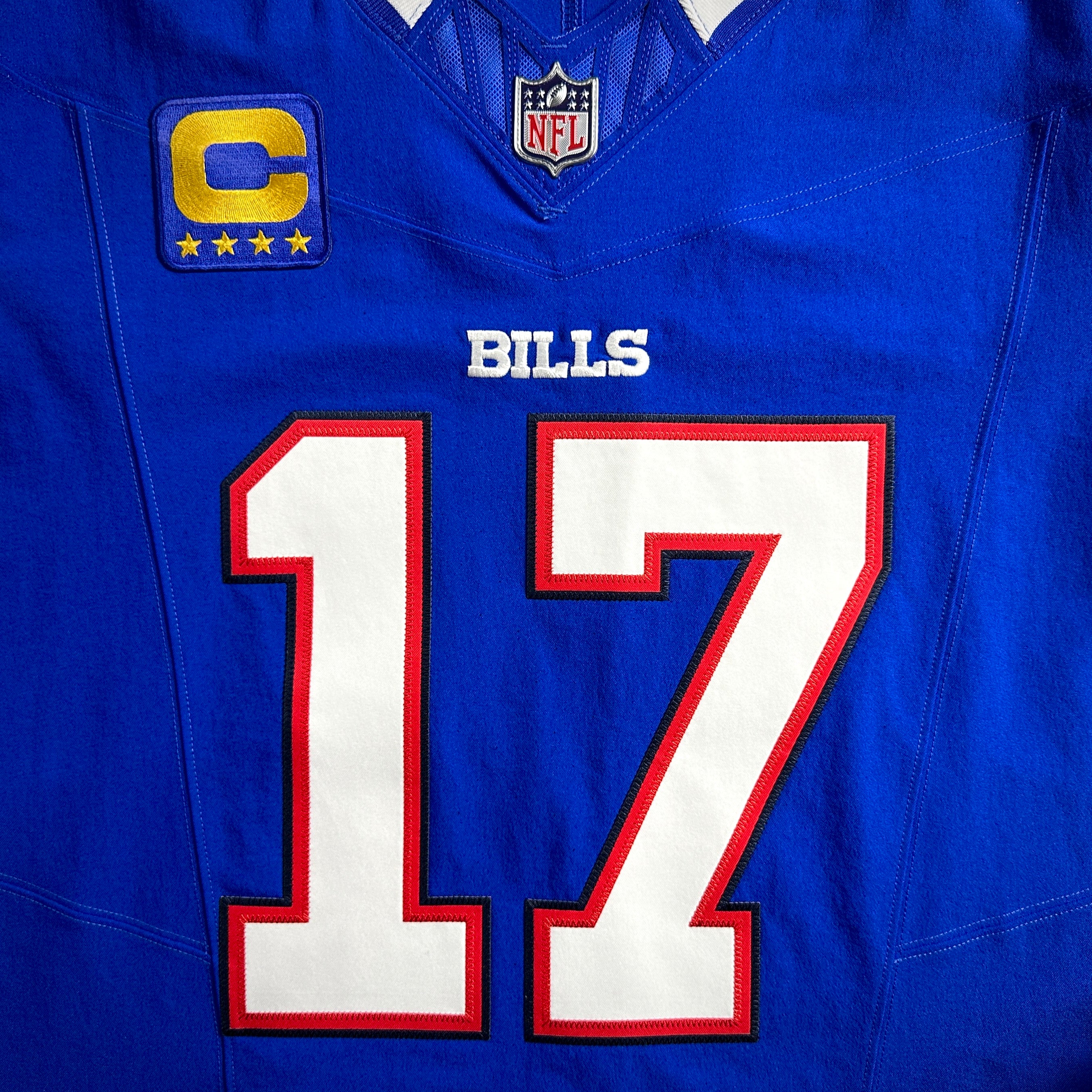 New! 2024 Nike NFL Elite Authentic Jersey Buffalo Bills Josh Allen Sz. 40 MVP