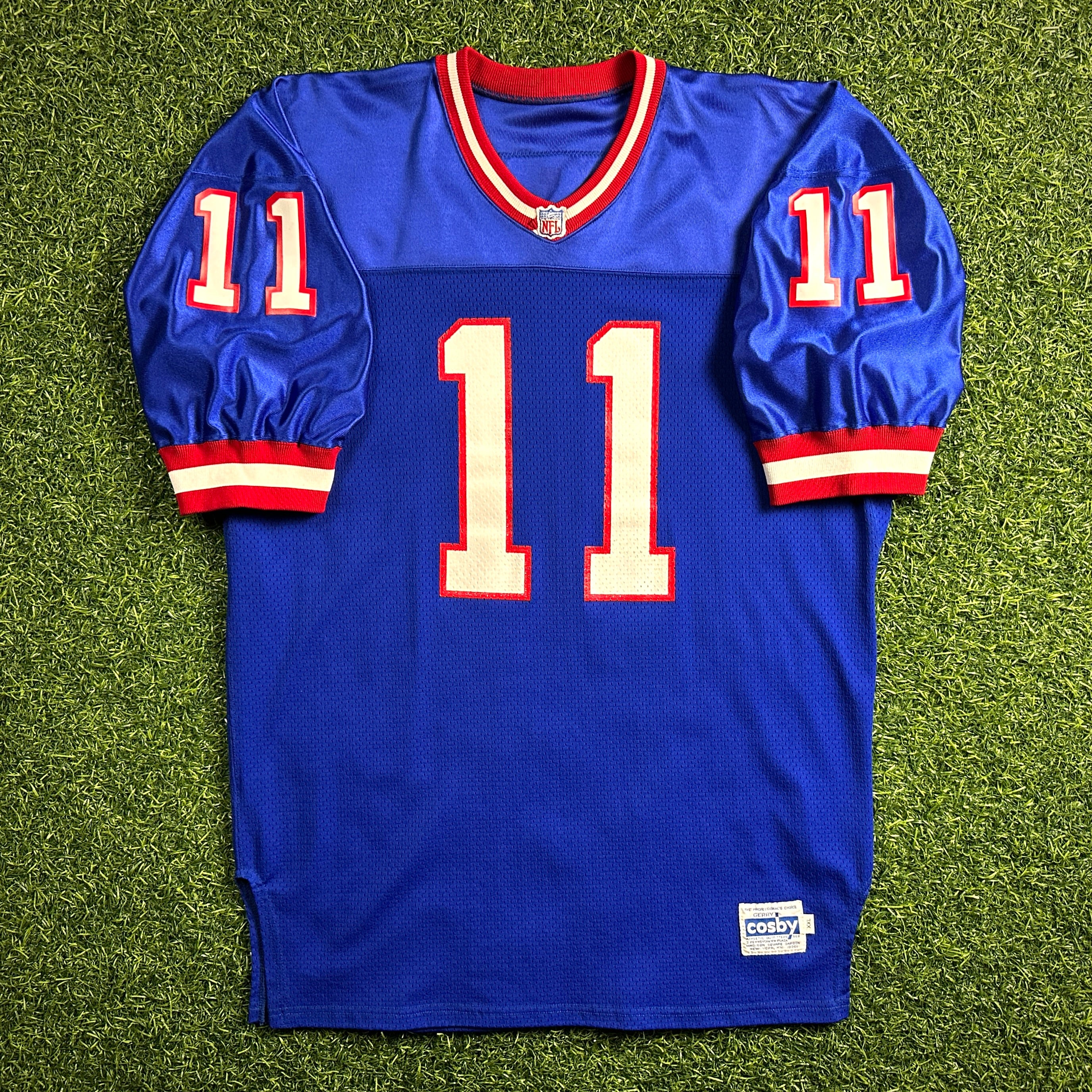 1993 Gerry Cosby NFL Pro Model Jersey New York Giants Phil Simms Sz. 2XL Ripon