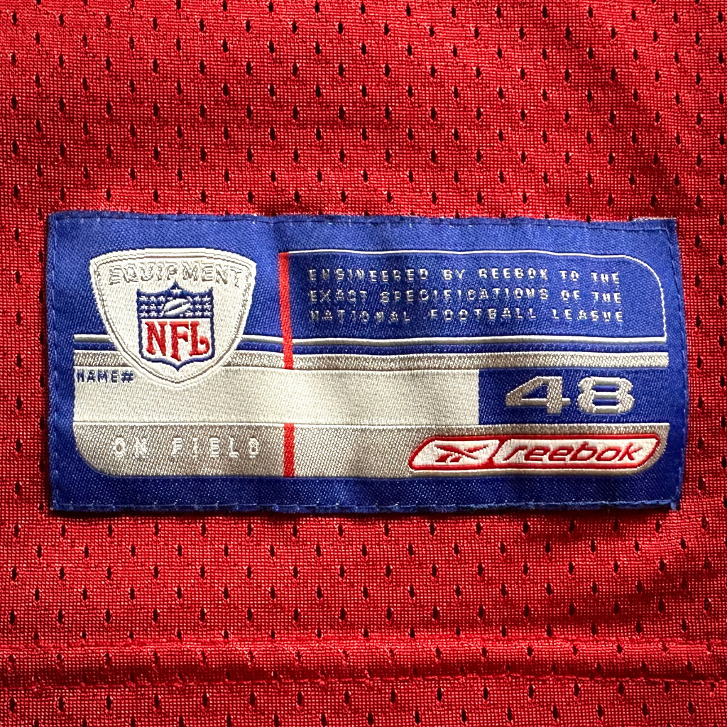 2002 Reebok NFL Authentic Jersey Tampa Bay Buccaneers Keyshawn Johnson Sz. 48 Super Bowl XXXVII