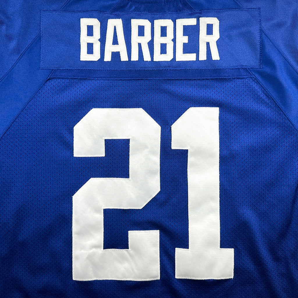 2002 Reebok NFL Authentic Jersey New York Giants Tiki Barber Sz. 52 Vintage