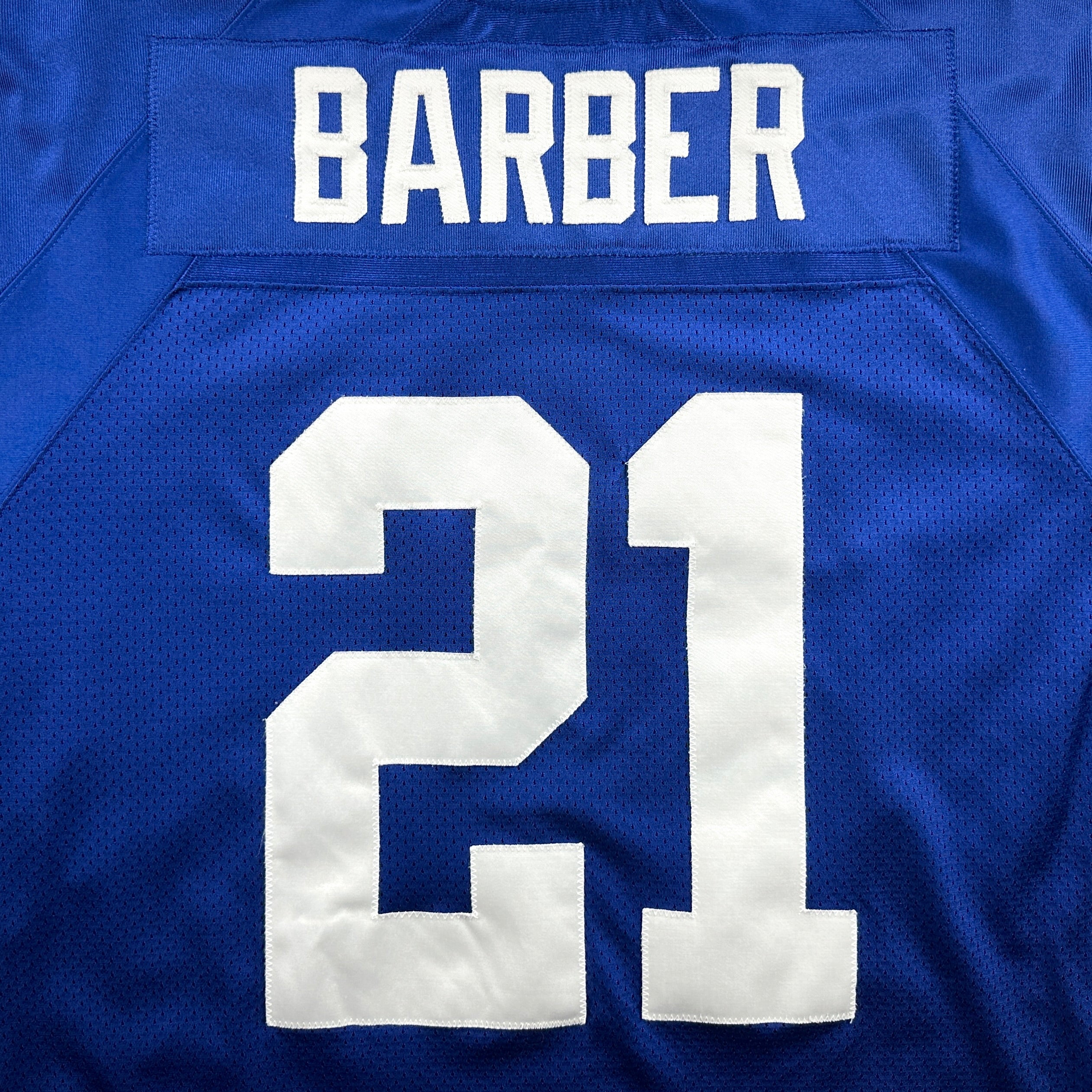 2002 Reebok NFL Authentic Jersey New York Giants Tiki Barber Sz. 52 Vintage