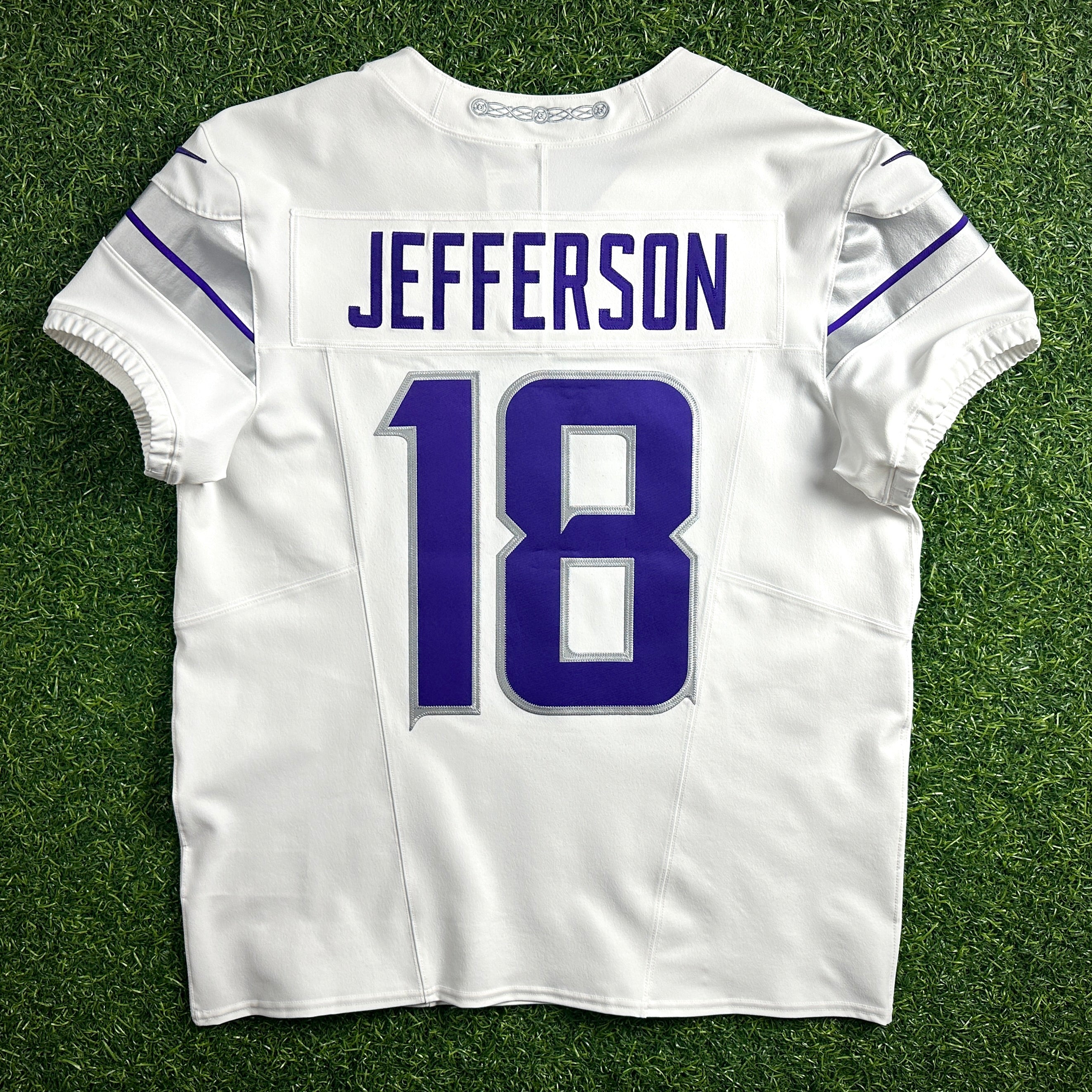 New! 2025 Nike NFL Authentic Vapor FUSE Elite Jersey Minnesota Vikings Justin Jefferson Sz. 44 Winter Warrior