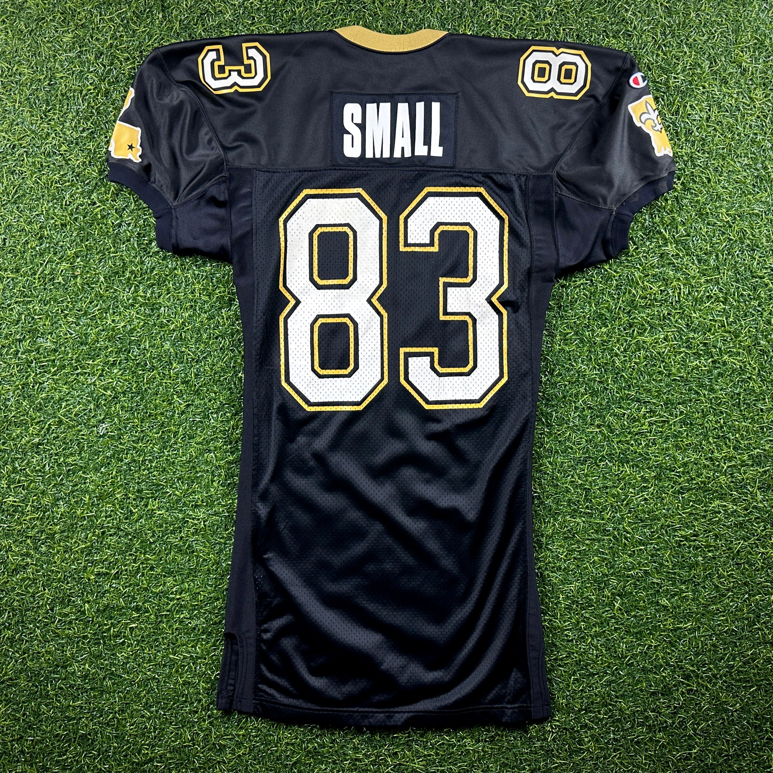 1993 Champion NFL Game Used Jersey New Orleans Saints Torrence Small Sz. 44