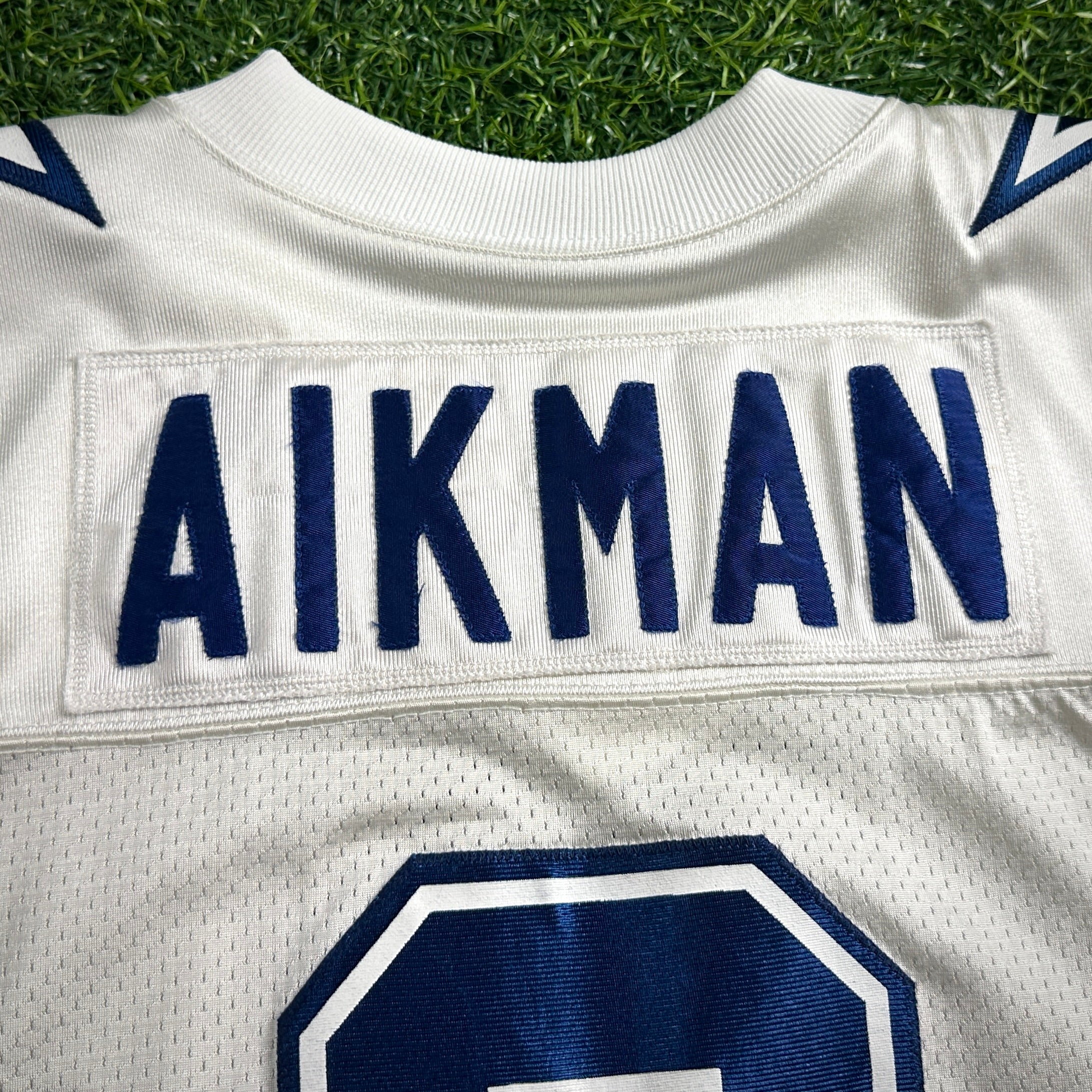1994 Ripon NFL Pro Jersey Dallas Cowboys Troy Aikman Sz. 48 Double Star Issued