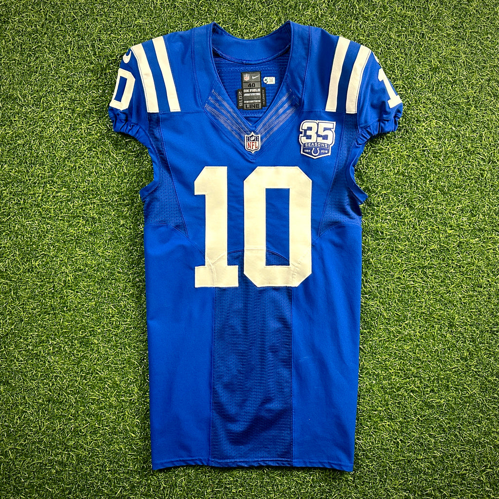2018 Nike NFL Game-Used Jersey Indianapolis Colts Daurice Fountain Team COA