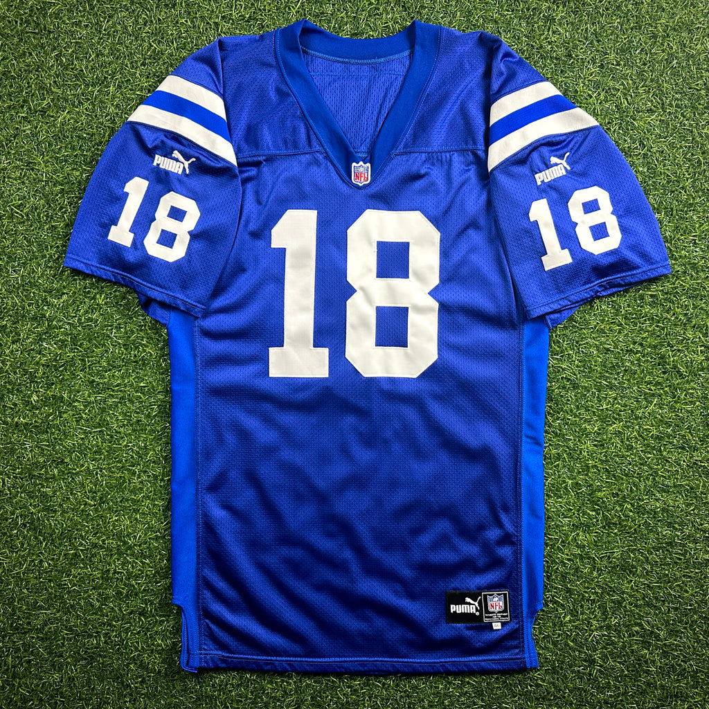 1999 Puma NFL Team Issued Game Jersey Indianapolis Colts Peyton Manning Sz. 46