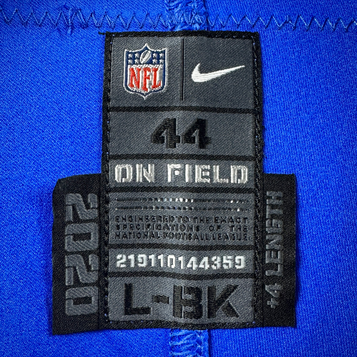 2021 Nike NFL Team Issued Jersey Los Angeles Rams Aaron Donald Salute to Service 44