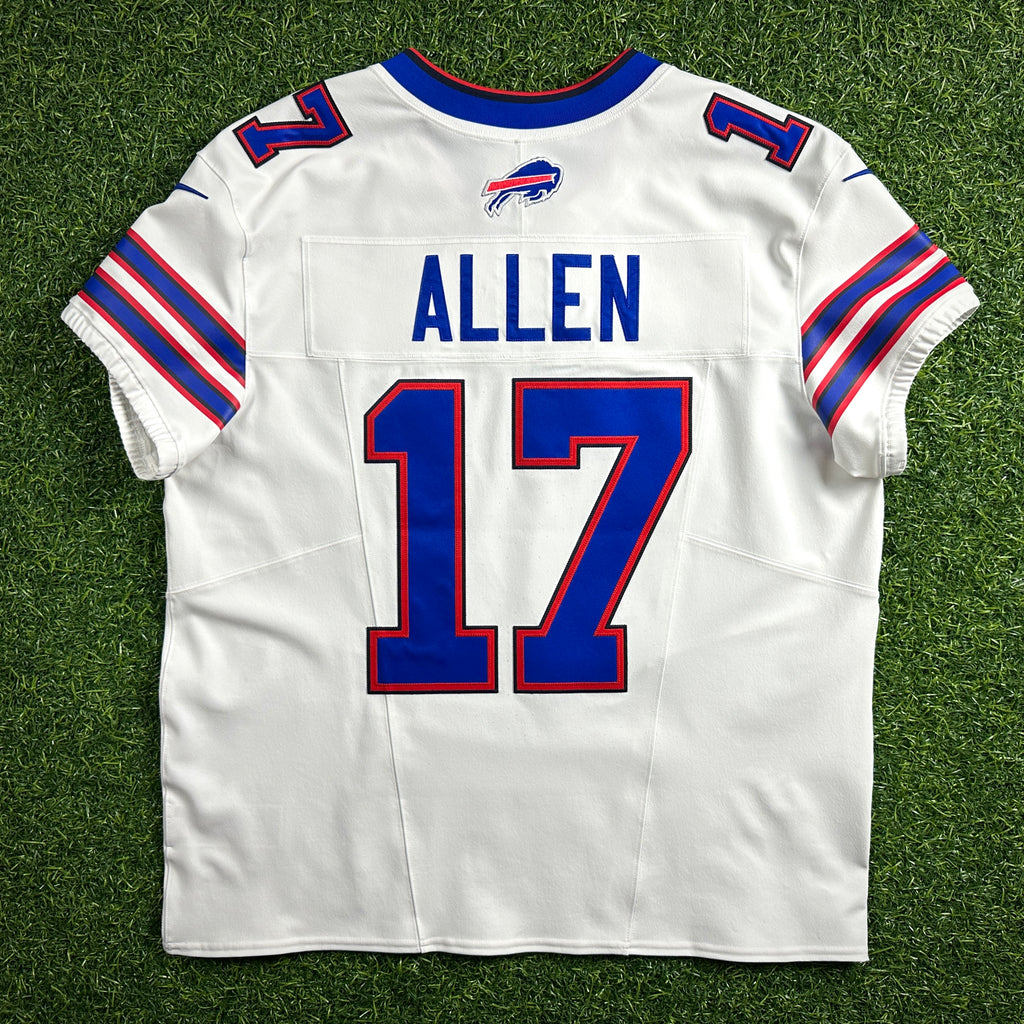 New! 2025 Nike NFL Vapor FUSE Elite Authentic Jersey Buffalo Bills Josh Allen Sz. 48 White Road