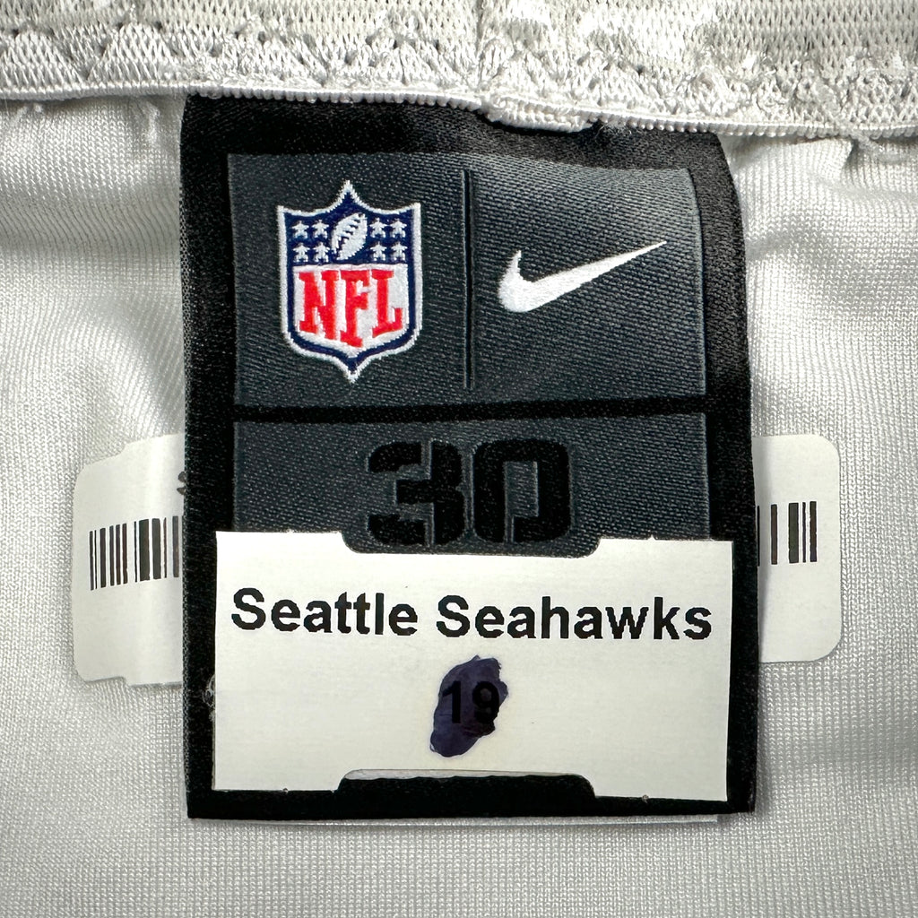 2013 Nike NFL Game Used Pants Seattle Seahawks Bryan Walters #19 Sz. 30 Socks