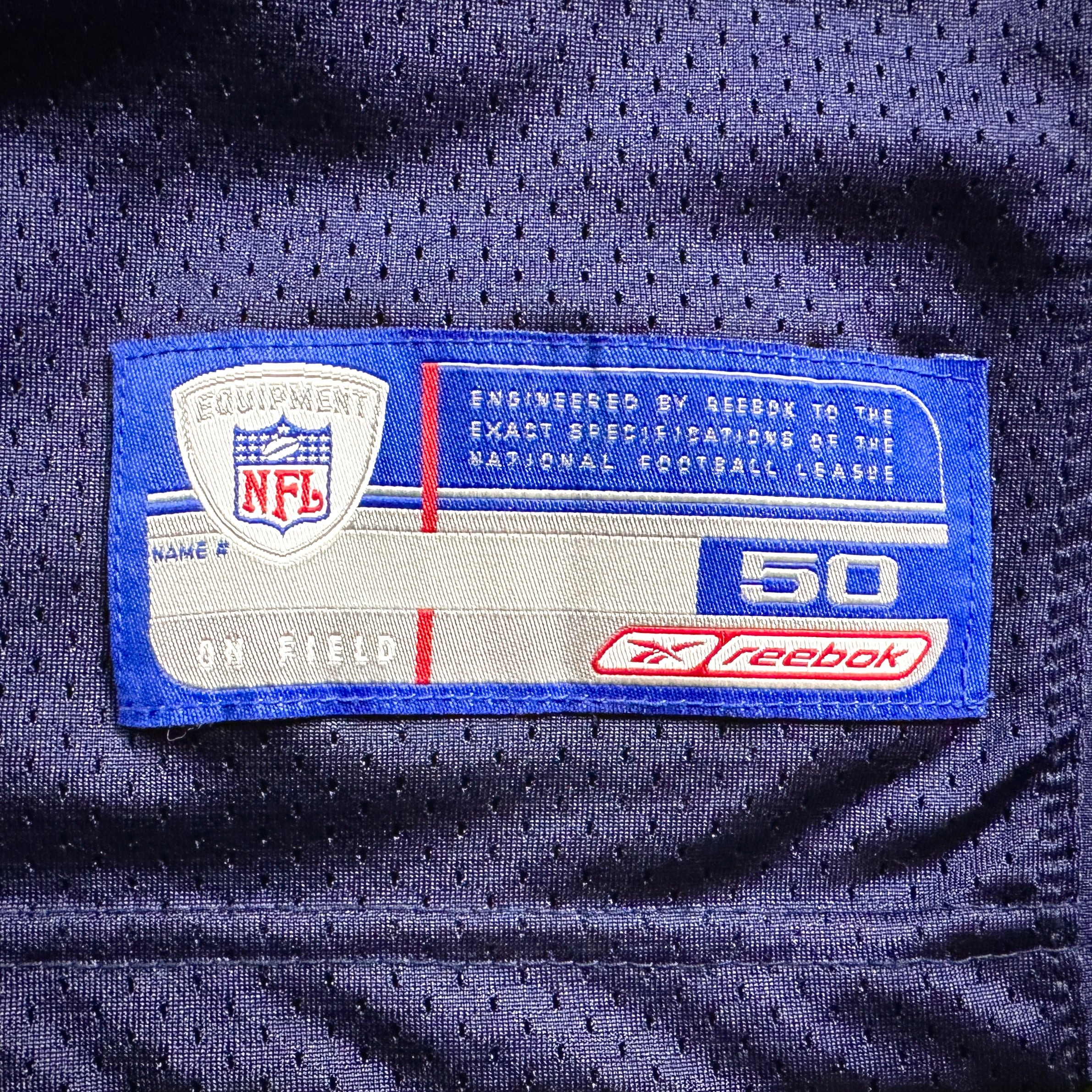 2004 Reebok NFL Authentic Jersey St. Louis Rams Marshall Faulk Sz 52 Vintage HOF