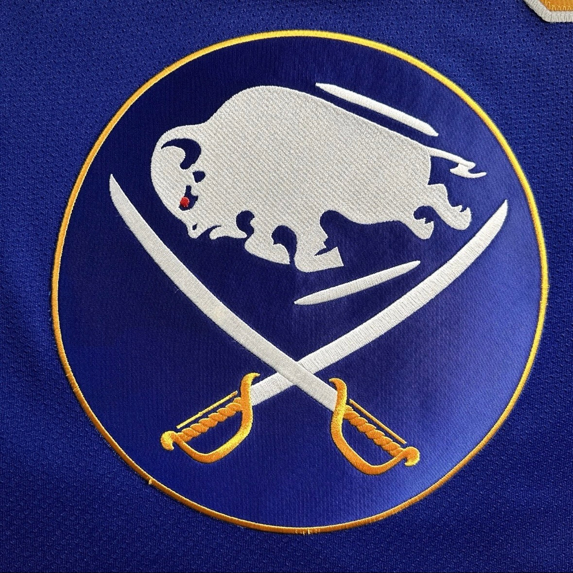 CCM NHL Vintage 1980 Jersey Buffalo Sabres Danny Gare Throwback Sz. L Olympics
