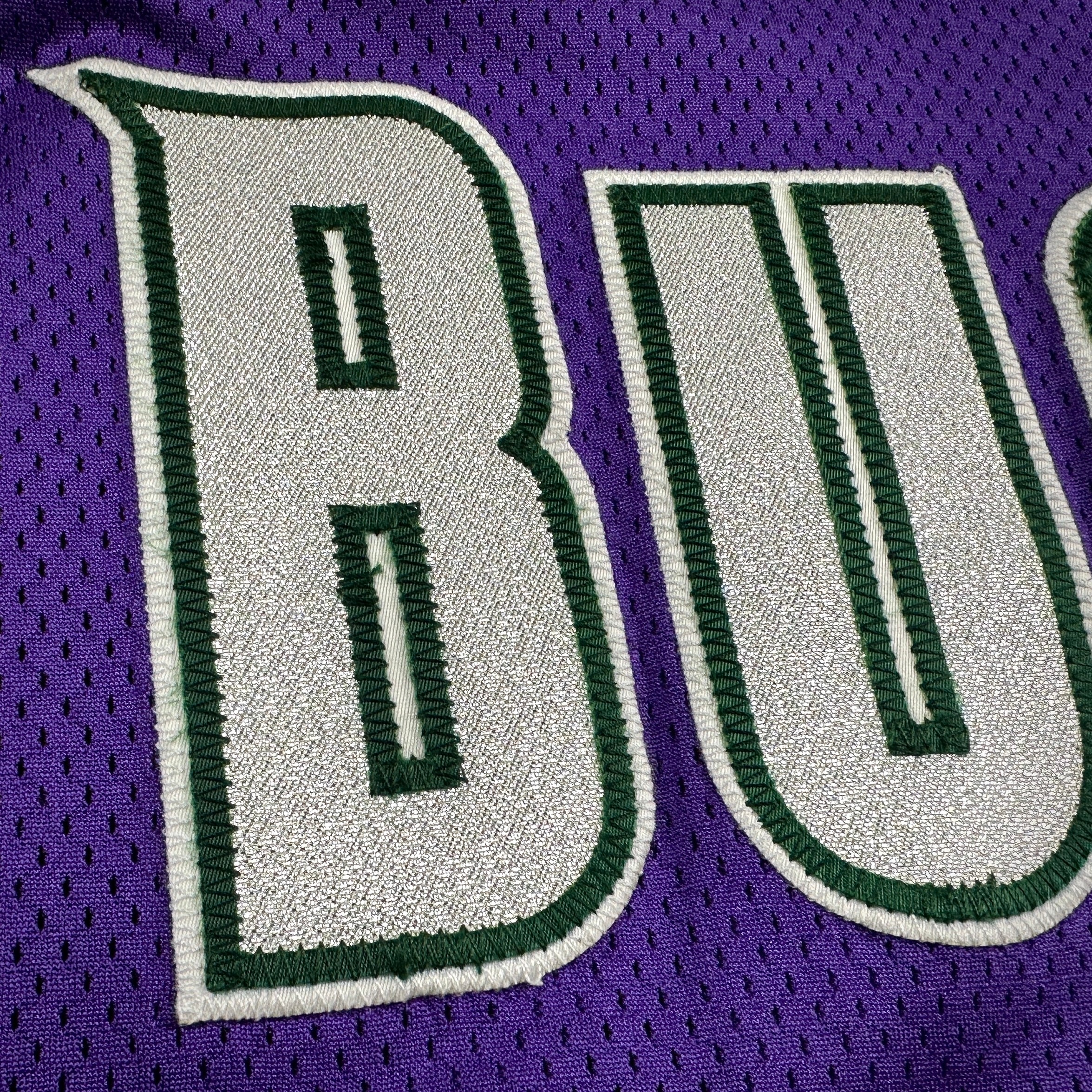2003/04 Reebok NBA Team Issued Game Jersey Milwaukee Bucks Sz. 54 Berlin WI