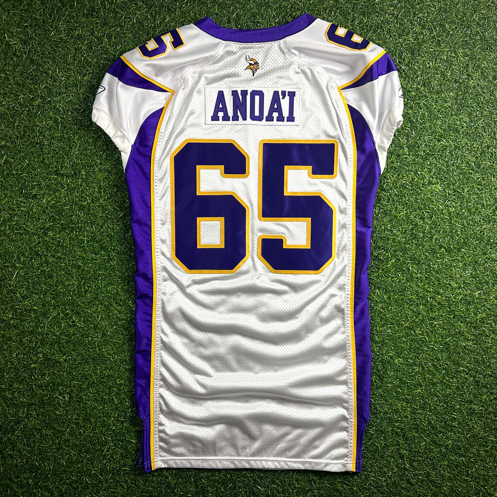 2007 Reebok NFL Team Issued Jersey Minnesota Vikings Joe Anoa’i Roman Reigns WWE Sz. 52