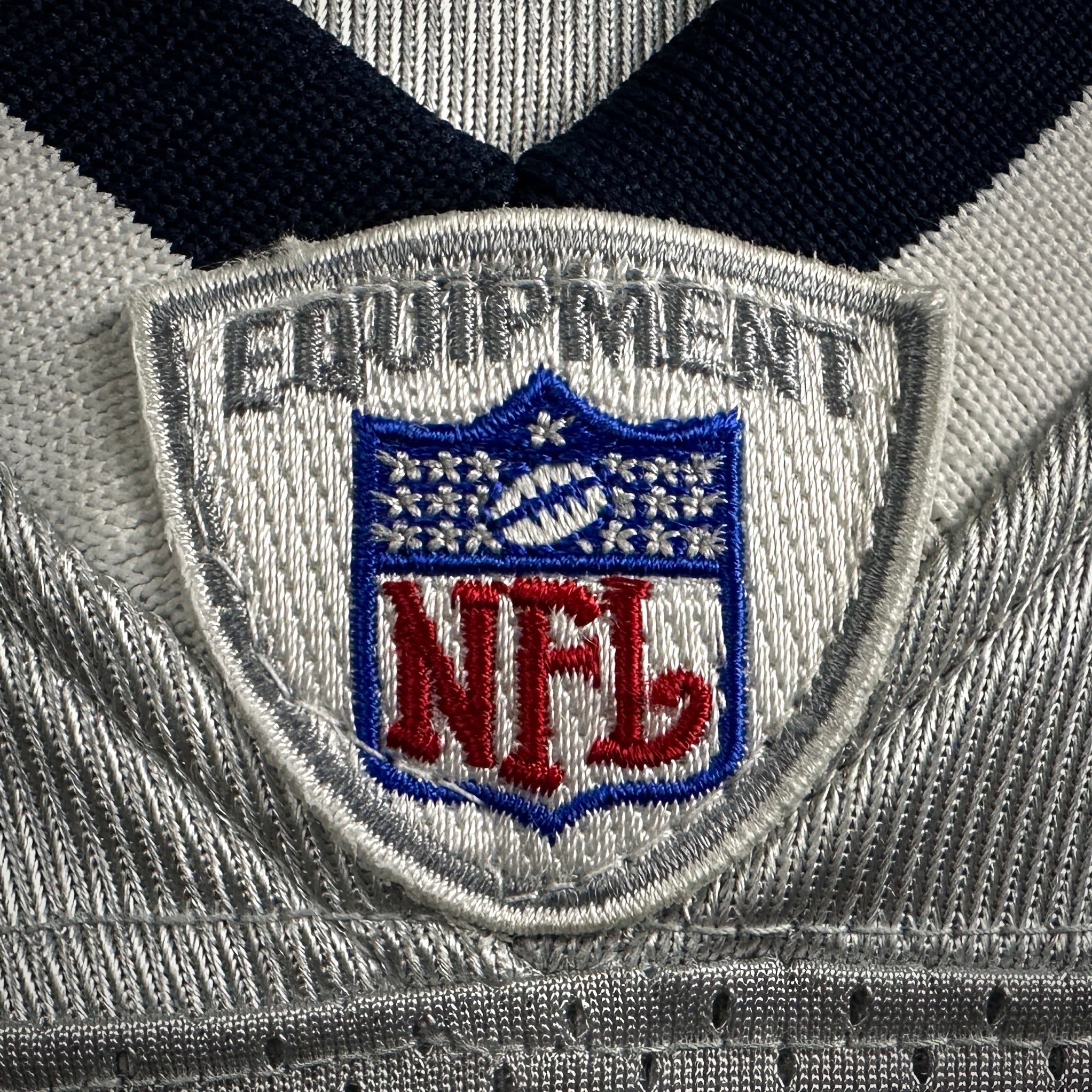 2007 Reebok NFL Authentic Jersey New England Patriots Tom Brady Sz. 50 Silver Alternate