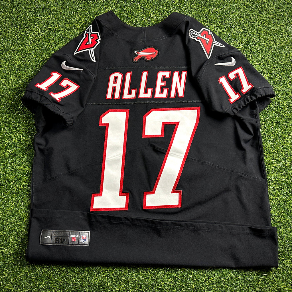 New! Nike NFL X NHL Vapor Elite Authentic Jersey Buffalo Bills Sabres Josh Allen Sz. 48