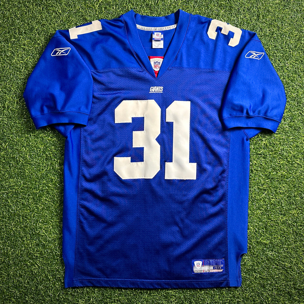 2002 Reebok NFL Authentic Jersey New York Giants Jason Sehorn Sz. 48 Vintage