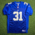 2002 Reebok NFL Authentic Jersey New York Giants Jason Sehorn Sz. 48 Vintage