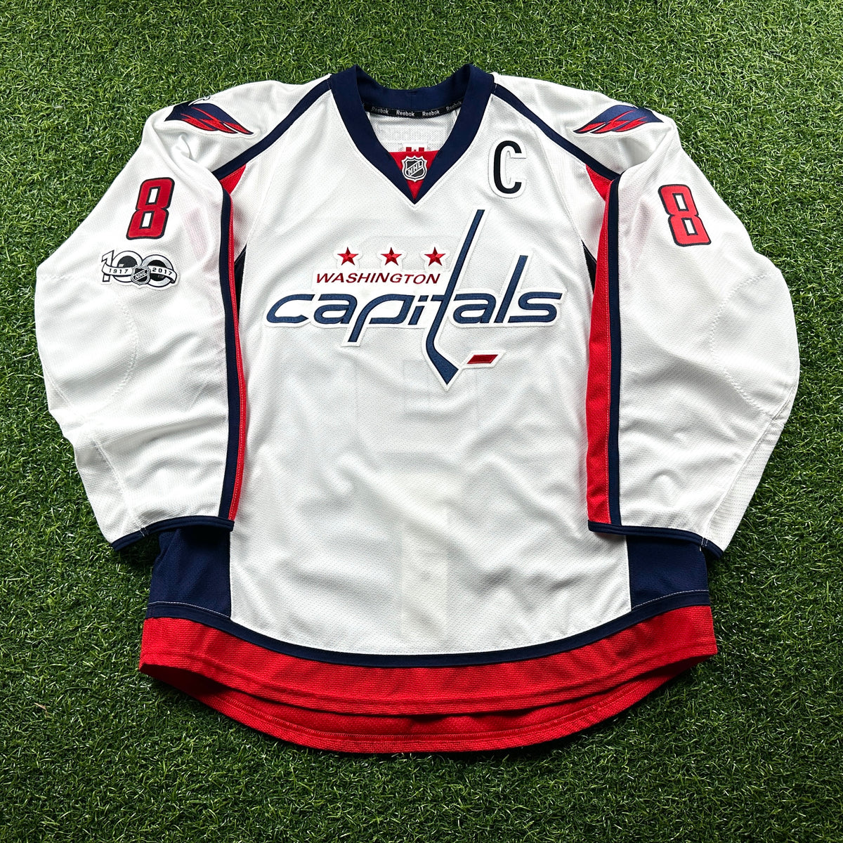 2016/17 Reebok NHL Pro Model Game Jersey Washington Capitals Alex Ovechkin Sz. 56