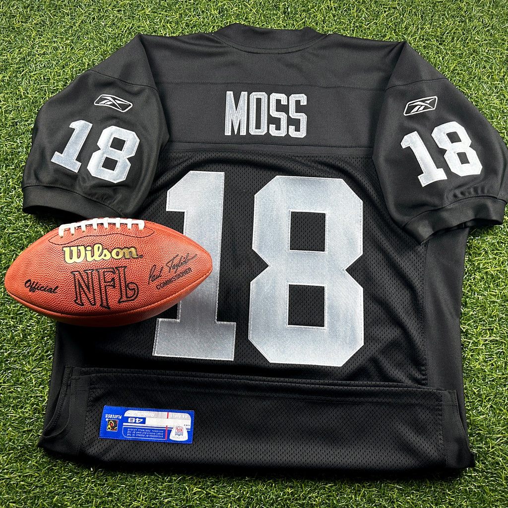 New! 2006 NFL Authentic Jersey Oakland Raiders Randy Moss Sz. 48 Vintage NWT
