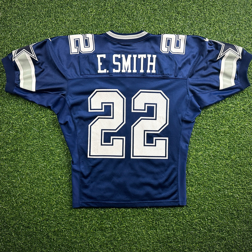 1998 Nike NFL Pro Line Authentic Jersey Dallas Cowboys Emmitt Smith Sz. 48 XL Vintage