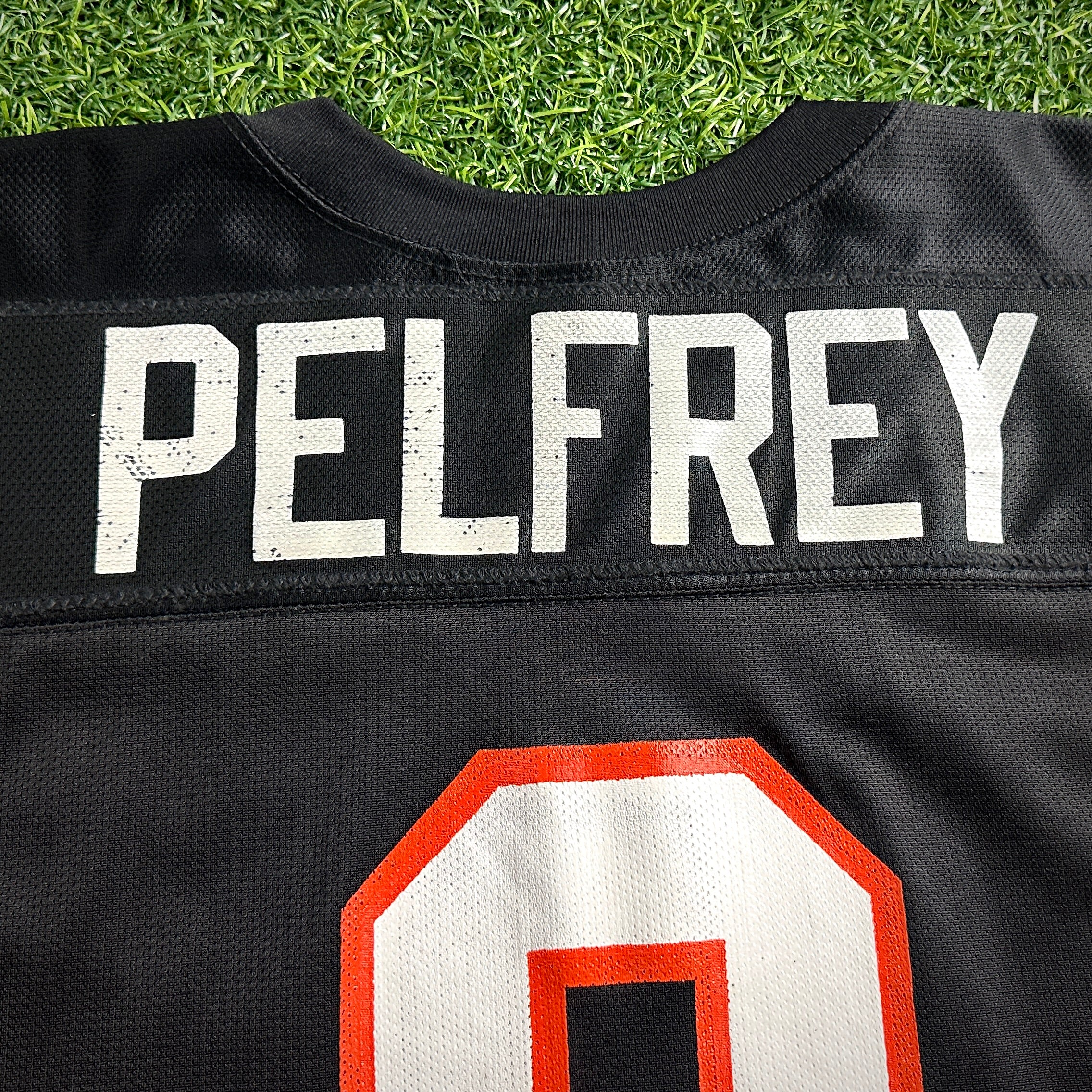 1995 Wilson NFL Authentic Pro Jersey Cincinnati Bengals Doug Pelfrey Sz. 44 VTG