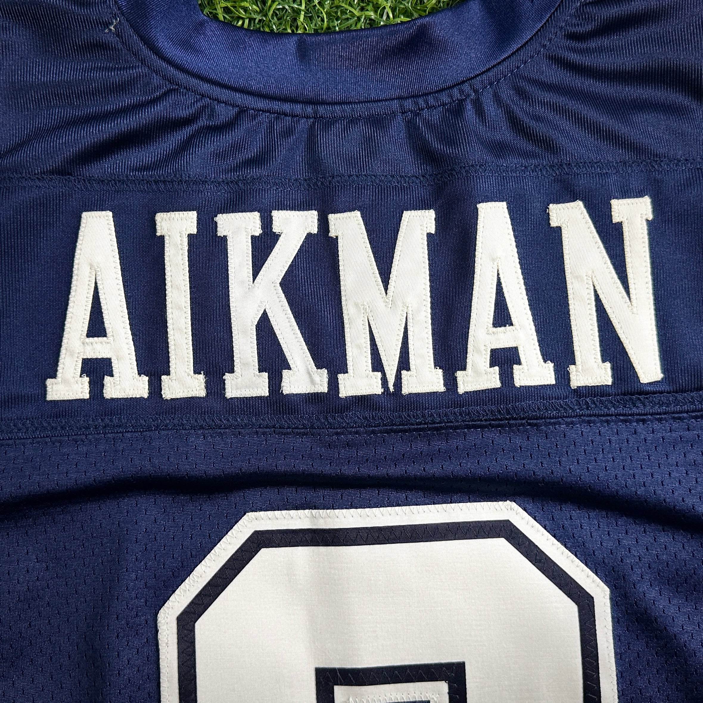 Reebok NFL Authentic Jersey Dallas Cowboys Troy Aikman 48 Throwback Double Star