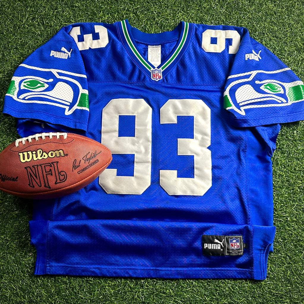 Puma NFL Authentic Jersey Seattle Seahawks John Randle Throwback Sz. 48