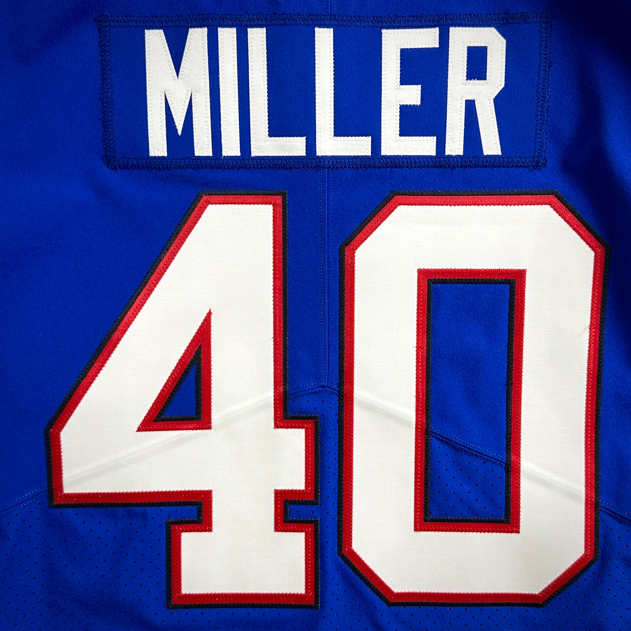 2022 Nike NFL Team Issued Game Jersey Buffalo Bills Von Miller Sz. 42 L-BK MVP