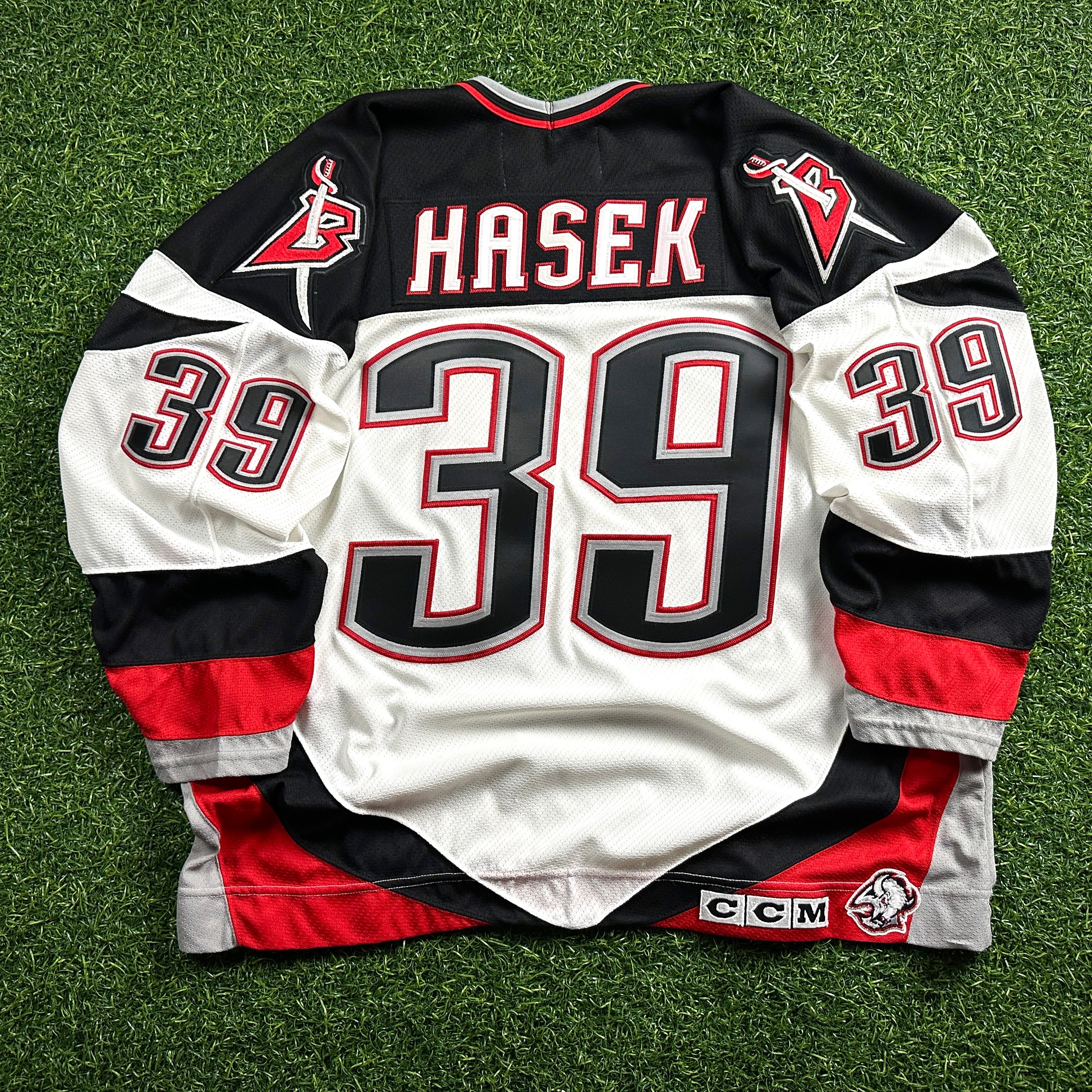 1998/99 CCM NHL Jersey Buffalo Sabres Dominik Hasek Sz. XL Stanley Cup Finals