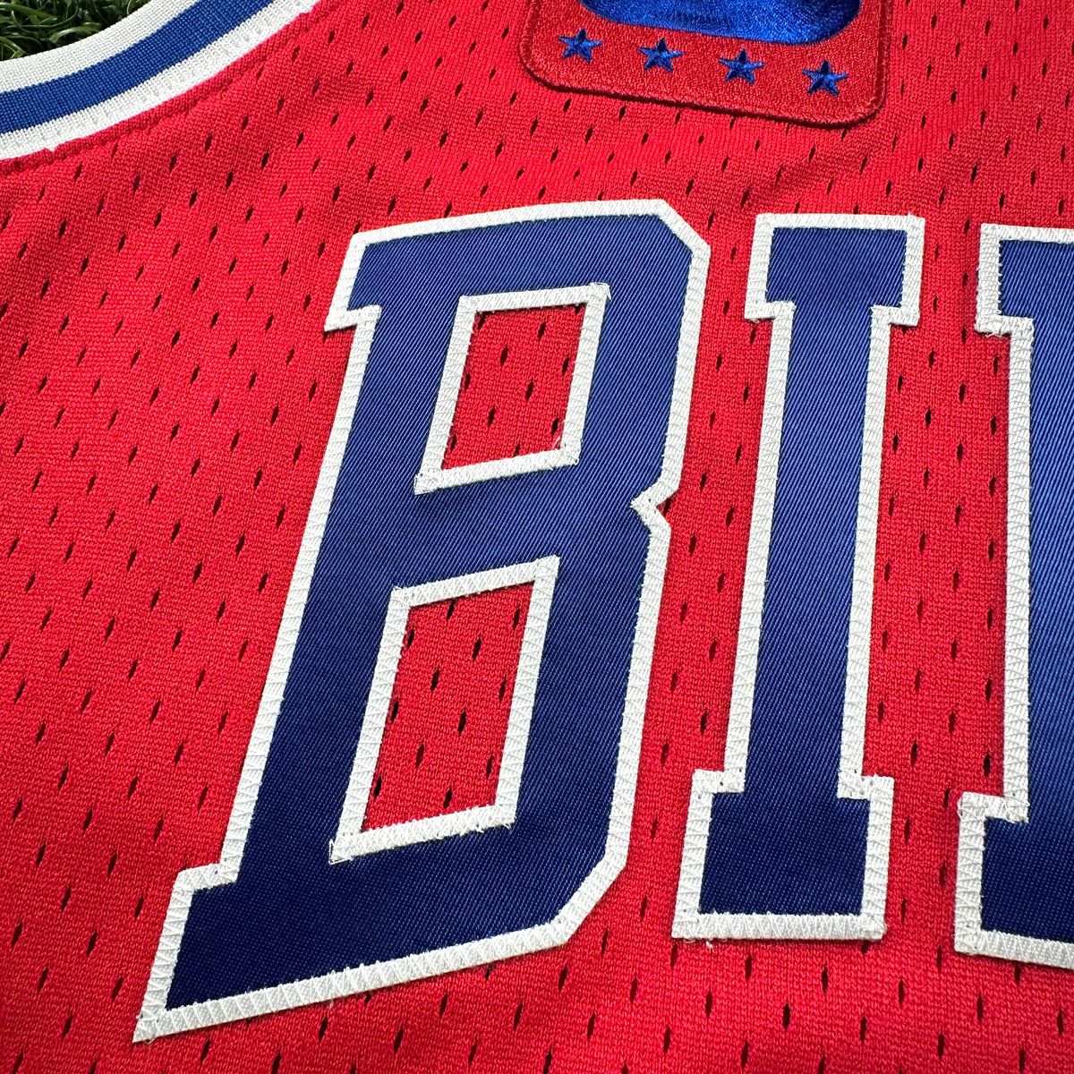 Mitchell & Ness NFL Authentic Buffalo Bills Custom Basketball Jersey Josh Allen Sz. L
