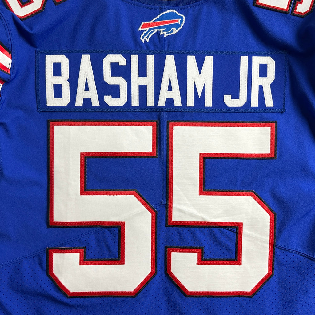 2022 Nike NFL Game-Issued Jersey Buffalo Bills Boogie Basham Sz. 44 Team COA