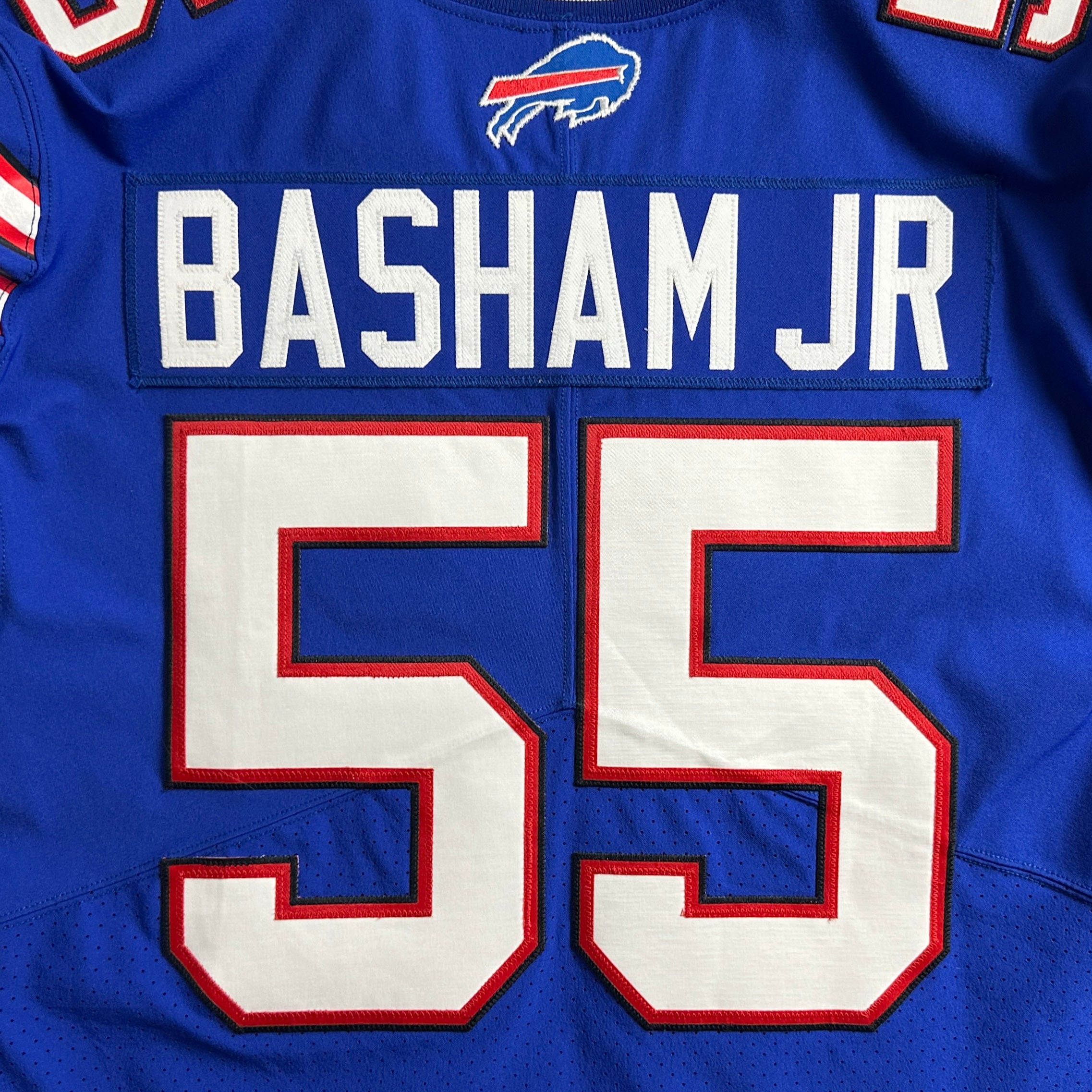 2022 Nike NFL Game-Issued Jersey Buffalo Bills Boogie Basham Sz. 44 Team COA